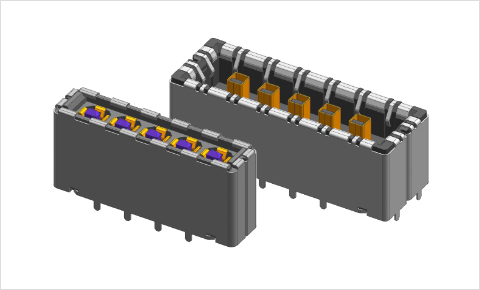 車載用 Multi-port Board to Board FAKRA