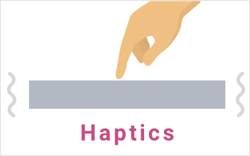接触機能　Haptics